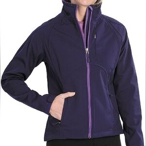 Double Diamond Softshell Jacket, Ripe Plum Size S 💜✨